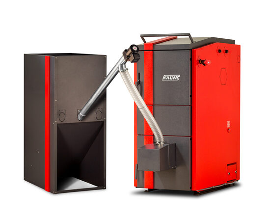 KALVIS UNIVERSĀLS 40KW GRANULU KATLS “KALVIS-2-40-DG”