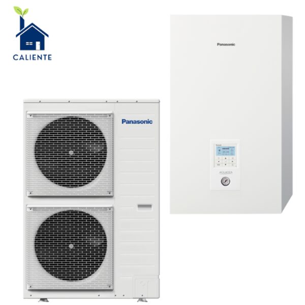 Panasonic siltumsūknis 9 kW. AQUAREA HIGH Performance Bi-bloc H Generation 3 Phase 